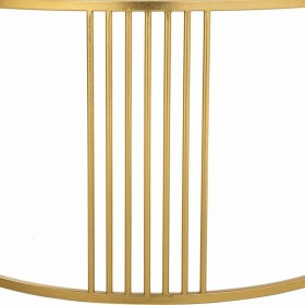 Tavolino da Caffè Alexandra House Living Oro Ferro Specchio Legno MDF 80 x 48 x 80 cm