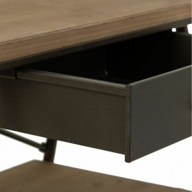 Comodino Alexandra House Living Marrone 42 x 60 x 52 cm