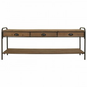 Credenza Alexandra House Living Marrone Ferro Legno di abete 38 x 58 x 149 cm