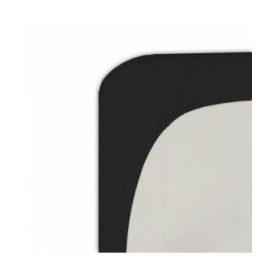 Lenzuolo con angoli aderenti Happy Home Mix Colors Nero Piazza e mezza