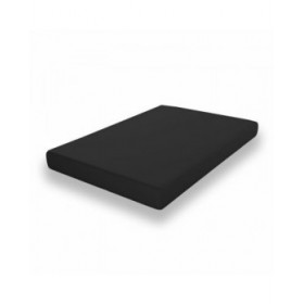 Lenzuolo con angoli aderenti Happy Home Mix Colors Nero Piazza e mezza