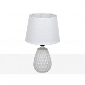Lampada da tavolo Romimex Bianco Ceramica 9 x 27 x 9 cm
