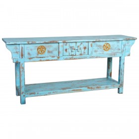 Ingresso con Cassetti Alexandra House Living Azzurro 45 x 80 x 181 cm