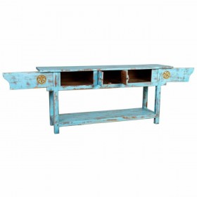 Ingresso con Cassetti Alexandra House Living Azzurro 45 x 80 x 181 cm