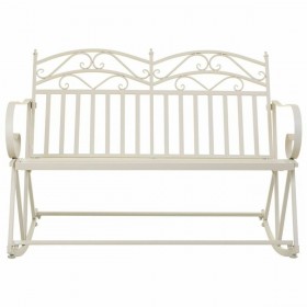 Divano Alexandra House Living Bianco 20 x 48 x 20 cm Sedia a Dondolo