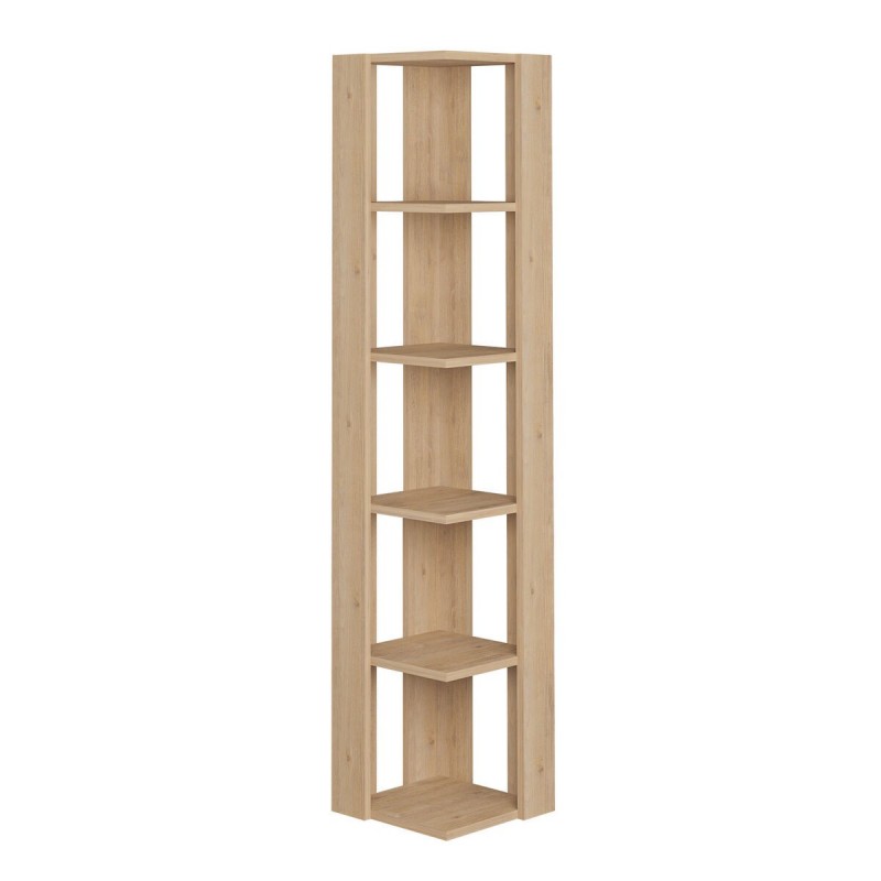 Scaffale ad Angolo Alexandra House Living Rovere Legno MDP 33 x 161 x 33 cm 5 Mensole