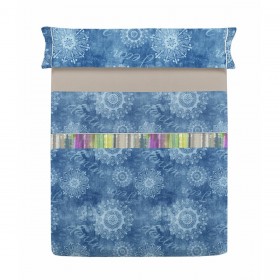 Set di copripiumino Lois JEANS Grigio Osimano 260 x 230 cm 4 Pezzi