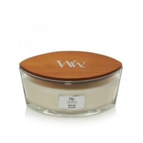 Candela Profumata Woodwick Core Ellipse White Teak 453 g