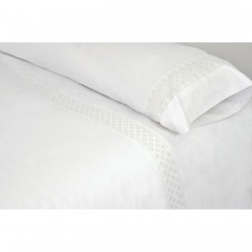 Set di copripiumino Pierre Cardin ELISA Bianco 3 Pezzi