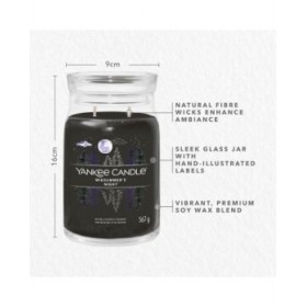 Candela Profumata Yankee Candle 1629968E Nero