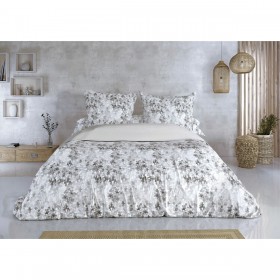 Set di copripiumino Pierre Cardin LUCIA Grigio Singolo 2 Pezzi