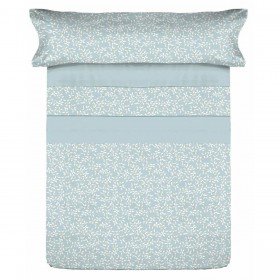 Set di Lenzuola Tejidos Reina Azzurro Matrimoniale