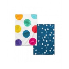 Panno da Cucina HappyFriday Confetti Multicolore 70 x 50 cm (2 Unità)