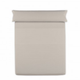Lenzuolo Superiore Hosteline Mixcolors Terra Singolo