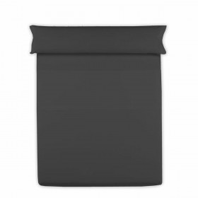 Lenzuolo Superiore Hosteline Mixcolors Nero Singolo