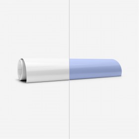 Vinile Permanente per Plotter da taglio Cricut UV Azzurro Bianco