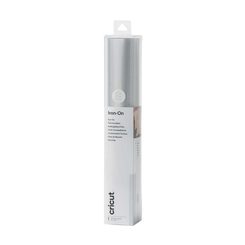 Vinile Permanente per Plotter da taglio Cricut Everyday Iron-on Argentato