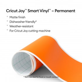 Vinile Permanente per Plotter da taglio Cricut 2009836 Arancio