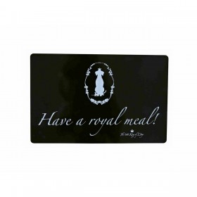 Tappetino Trixie Have a royal meal Nero Plastica 44 × 28 cm