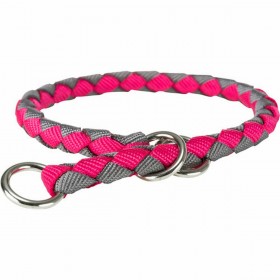 Collare da addestramento Trixie Cavo Grafite Fucsia 39-45 cm