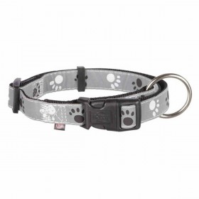 Collare per Cani Trixie Silver Reflect Nero Grigio XS/S 22-35 cm
