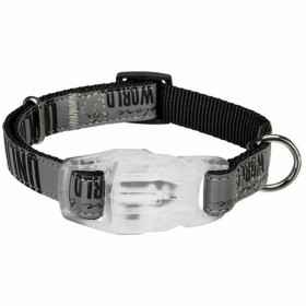 Collare LED per Animali Domestici Trixie Explore USB Nero S/M 30-45 cm