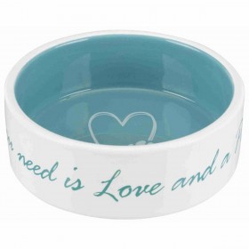 Ciotola per cani Trixie Pet's Home Azzurro Crema Ø 12 cm 300 ml