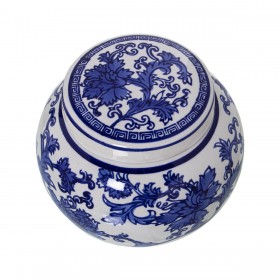 Vaso Alexandra House Living Azzurro Ceramica 10 x 11 x 10 cm