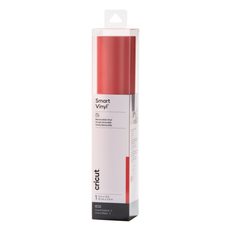 Vinile Permanente per Plotter da taglio Cricut Smrtvnl Rosso