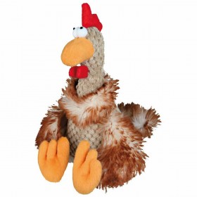 Peluche per cani Trixie Poliestere Stoffa Gallo 22 cm