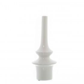 Vaso Alexandra House Living Bianco Ceramica 18 x 17 x 44 cm
