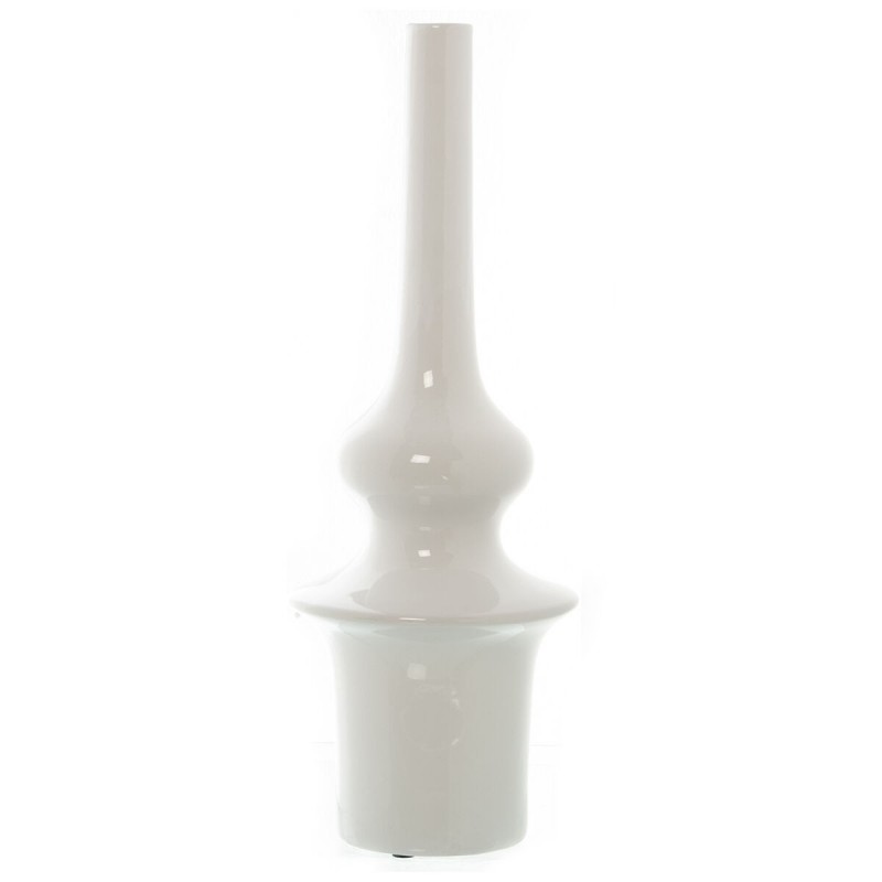 Vaso Alexandra House Living Bianco Ceramica 20 x 20 x 52 cm
