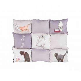 Cuccia per Cani Trixie Grigio 55 × 45 cm Patchwork