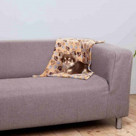 Coperta per Animali Domestici Trixie Laslo Beige 75 × 50 cm