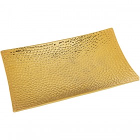 Centrotavola Alexandra House Living Dorato Ceramica 7 x 37 x 22 cm