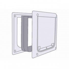 Gattaiola Trixie Bianco Plastica