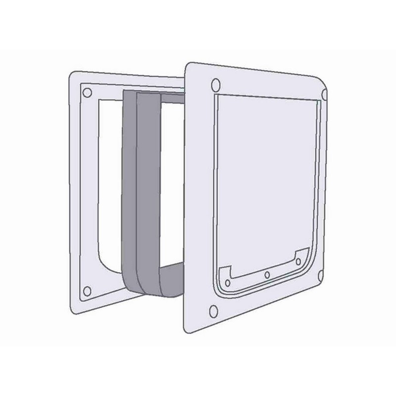 Gattaiola Trixie Bianco Plastica