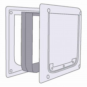 Gattaiola Trixie Bianco Plastica