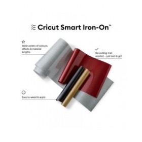 Vinile Permanente per Plotter da taglio Cricut Smart Iron-On Dorato