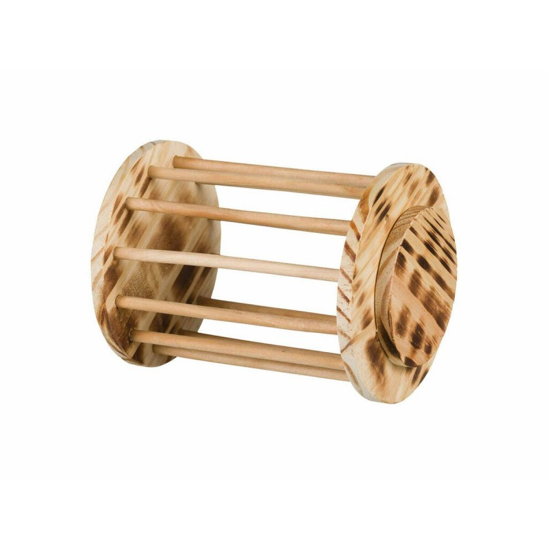 Mangiatoia Trixie Legno Ø 15 × 19 CM Fieno