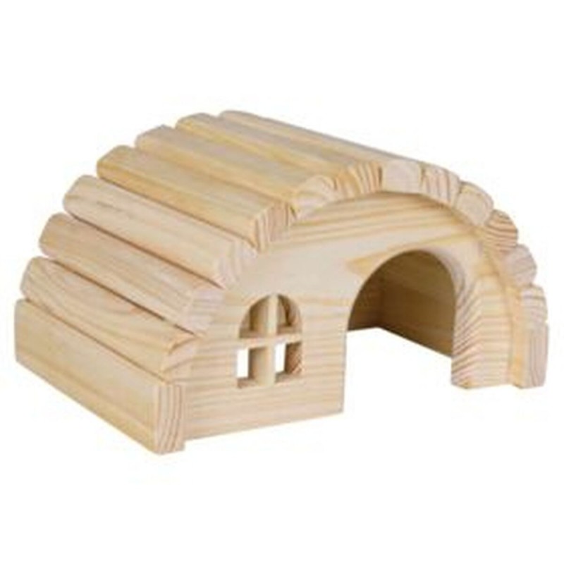 Accessorio per Gabbia Trixie Beige Legno di pino Casa 29 × 17 × 20 CM