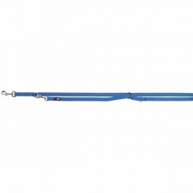 Guinzaglio regolabile per cane Trixie Blu cobalto XS