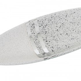 Centrotavola Alexandra House Living Bianco Argentato 41 x 14 x 5 cm