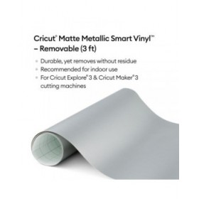 Vinile Permanente per Plotter da taglio Cricut 2009925 Argentato