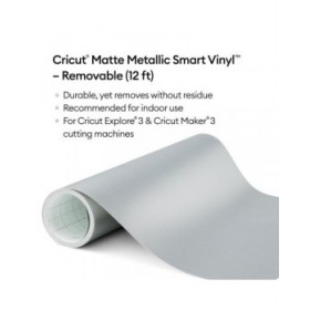 Vinile Permanente per Plotter da taglio Cricut Smart Argentato