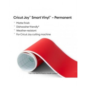 Vinile Permanente per Plotter da taglio Cricut Joy Rosso