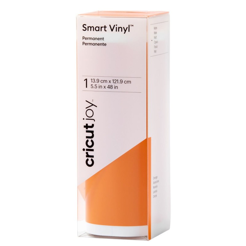 Vinile Permanente per Plotter da taglio Cricut 2009836 Arancio