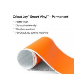 Vinile Permanente per Plotter da taglio Cricut 2009836 Arancio