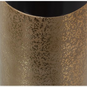 Vaso Alexandra House Living Nero Dorato Ceramica 13 x 13 x 35 cm