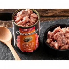 Cibo umido Fleischeslust Pure 800 gr Tacchino